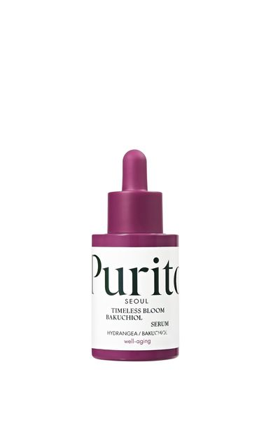 Purito Timeless Bloom Bakuchiol Serum Kırışıklık Karşıtı Dolgunluk Koruyucu Retinol Alternatifi Serum 30ml