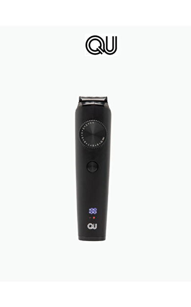 Qu 2002 Dijital Saç Sakal Kesme Makinasi - Siyah
