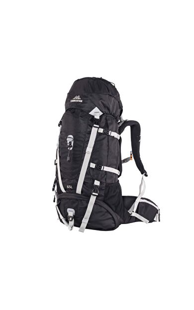 QuickUP Hiking Sırt Çantası 65 Litre-SİYAH 205582_Siyah-Gri