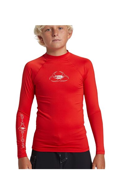 Quiksilver AQBWR03053 Saturn Upf50 Ls Erkek Çocuk Rashguard AQBWR03053-RQC0