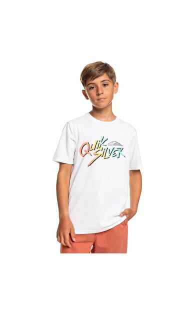 Quiksilver EQBZT04587 Signaturemove B Tees Erkek Çocuk Tişört EQBZT04587-WBB0