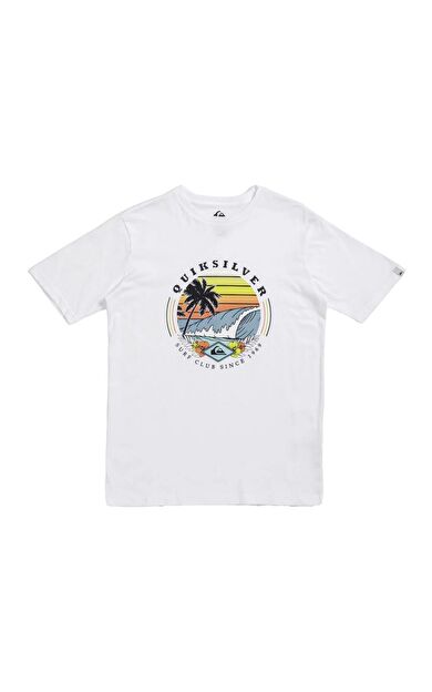 Quiksilver EQBZT04641 Qssurfclub B Tees Erkek Çocuk Tişört EQBZT04641-WBB0