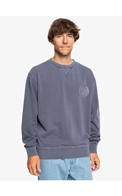 Quiksilver EQYFT04971-BN9 Garment Dye Crew Erkek Sweatshirt