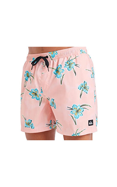 Quiksilver Everyday Straight Volley 15 Erkek Yüzme Şortu EQYJV04121-MEF7 Pembe