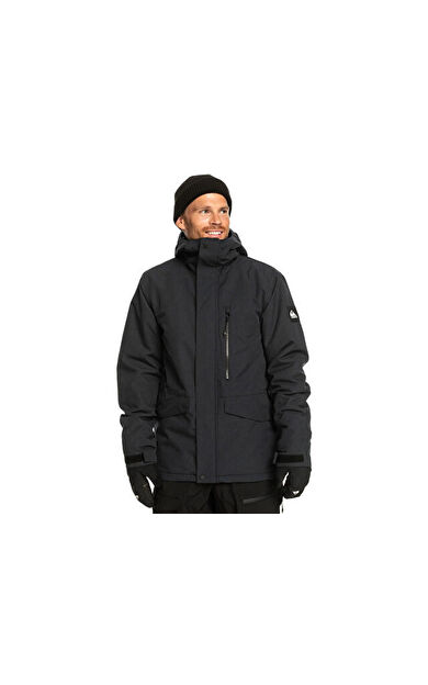 Quiksilver Mission Solid Erkek Kayak Montu EQYTJ03266-BLACK Siyah