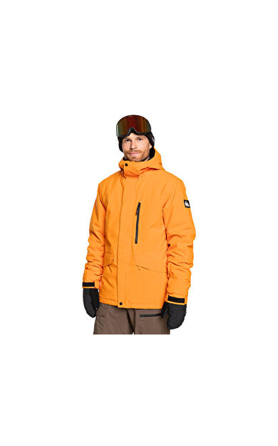 Quiksilver Mission Solid Erkek Kayak Montu EQYTJ03266-ORANGE-PEPPER Turuncu