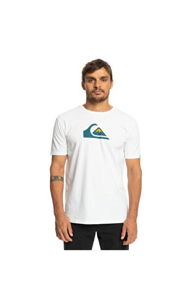 Quiksilver EQYZT06534 Complogo M Tees Erkek Tişört EQYZT06534-WBB0