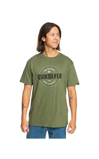 Quiksilver EQYZT07680 Circle Up Ss Erkek Tişört EQYZT07680-17036