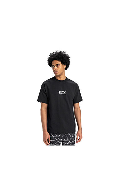 Quiksilver Mercury Chrome Lightning Tee Erkek Günlük Tişört EQYZT08016-KVJ0 Siyah