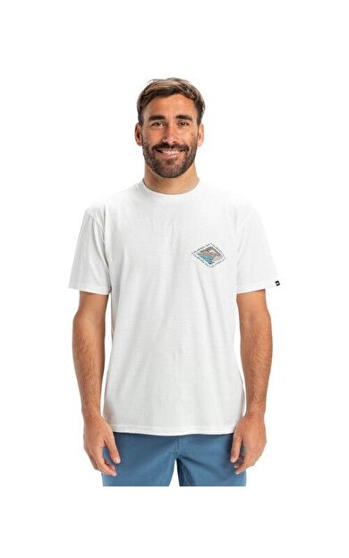 Quiksilver EQYZT08038-WBK0 Evo Future islands Ss Erkek Spor Tişört
