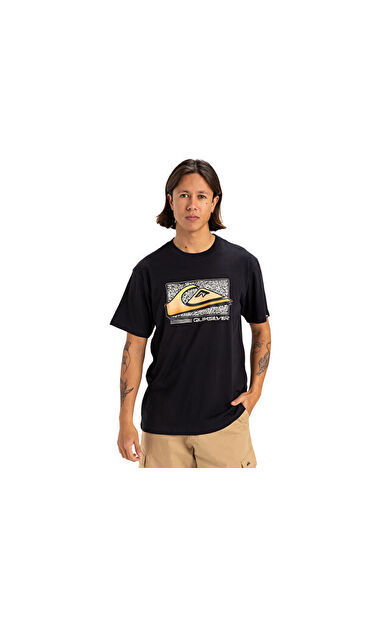 Quiksilver Retro Fade Ss Erkek Günlük Tişört EQYZT08058-KVJ0 Siyah