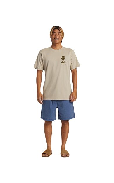 Quiksilver AQYZT09562 Tropical Breeze Mor Erkek Tişört AQYZT09562-THZ0