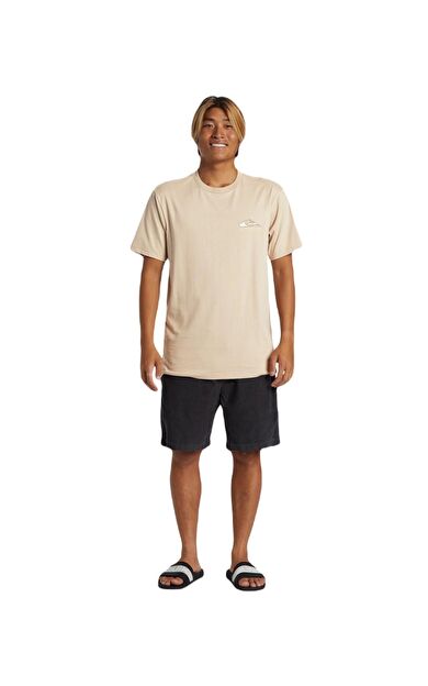 Quiksilver AQYZT09563 Step Up Mor Erkek Tişört AQYZT09563-THZ0