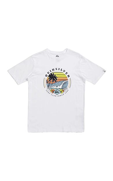 Quiksilver EQBZT04641 Qssurfclub B Tees Erkek Çocuk Tişört EQBZT04641-WBB0