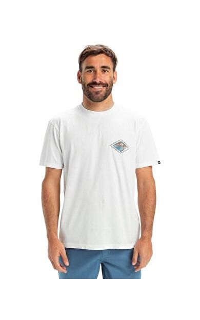 Quiksilver EQYZT08038-WBK0 Evo Future islands Ss Erkek Spor Tişört