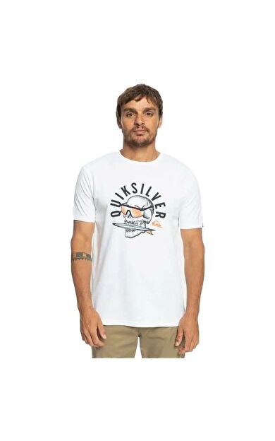 Quiksilver Qsrockinskull Erkek T-Shirt