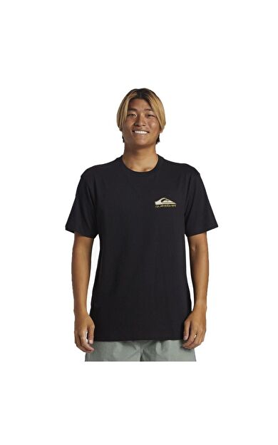 Quiksilver Step Up Mor Erkek T-Shirt