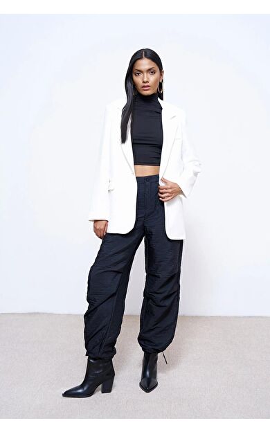 Quzu Oversize Kadın Blazer Ceket