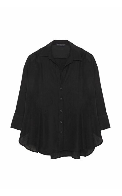 Quzu Oversize Kadın Gömlek