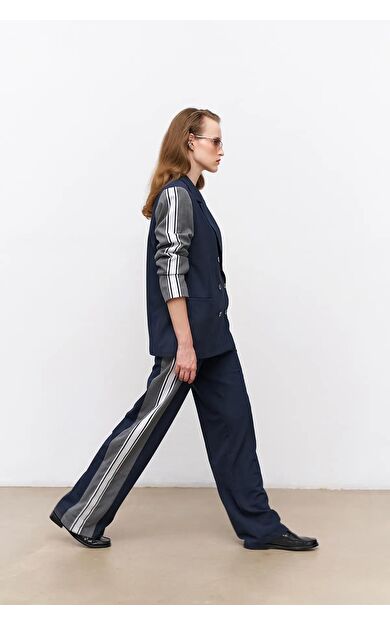 Quzu Tiktak Detaylı Kadın Pantolon