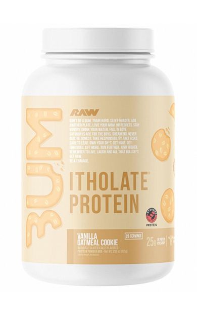 RAW Whey Protein Isolate VANİLYA OATMEAL KURABİYE Aromalı 775 gr 25 servis