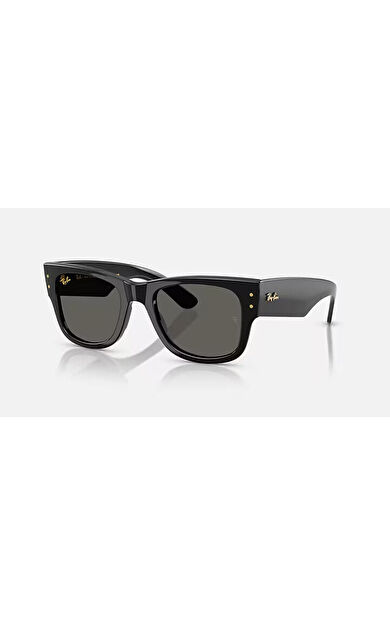 Ray-Ban Mega Wayfarer ASAP Rocky Özel Koleksiyon Güneş Gözlüğü 0RB0840S Black Dark Gray 51 Ekartman 6826J5