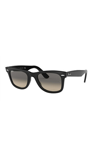 Ray-Ban Wayfarer 0RB2140 901/32 Güneş Gözlüğü 50 Ekartman Black Crystal Grey Gradient
