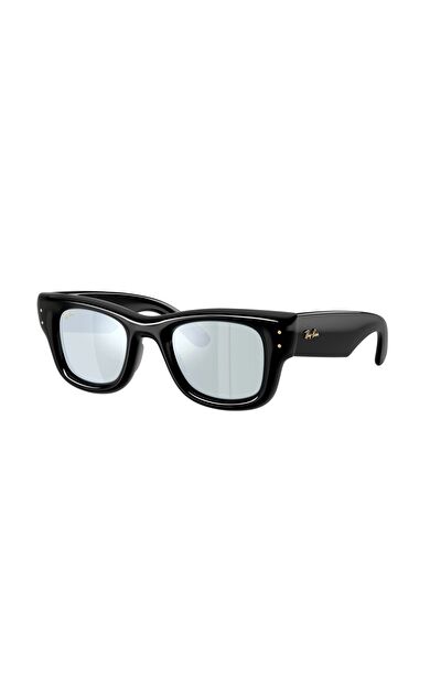 Ray-Ban Wayfarer Puffer A$AP ROCKY Özel Seri Güneş Gözlüğü RB4940 601/30 Black Green Mirror Silver Plan 47 Ekartman