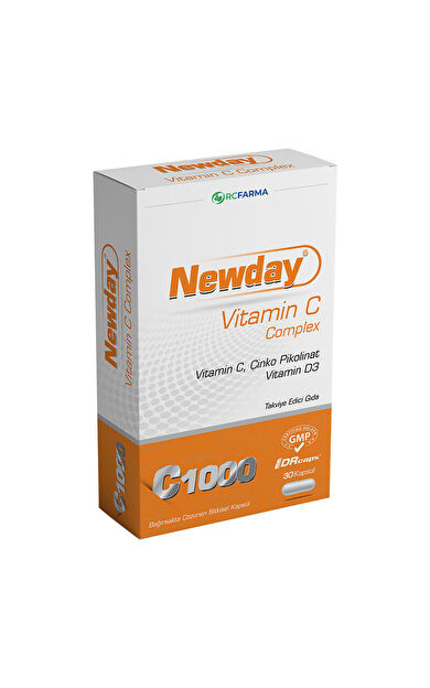 Newvit Newday Vitamin C Complex 30 Kapsül