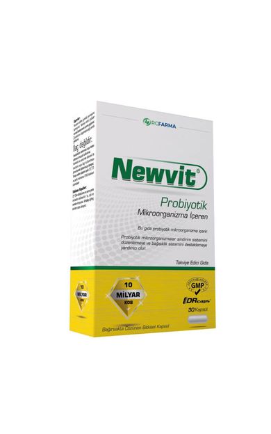 Newvit Probiyotik 30 Kapsül