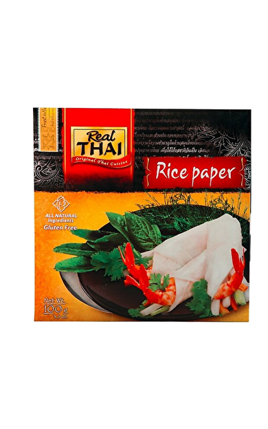 REAL THAI Rice Paper Pirinç Yufkası Rice Paper 22cm 100g