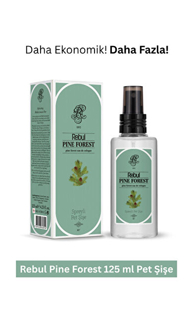 Rebul 125Ml Pine Forest Spreyli Kolonya Pet