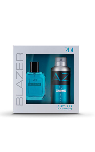Rebul Rbl Blazer 50 Ml Erkek Parfüm Seti (Deo Spray 150 Ml Hediyeli) Kofre