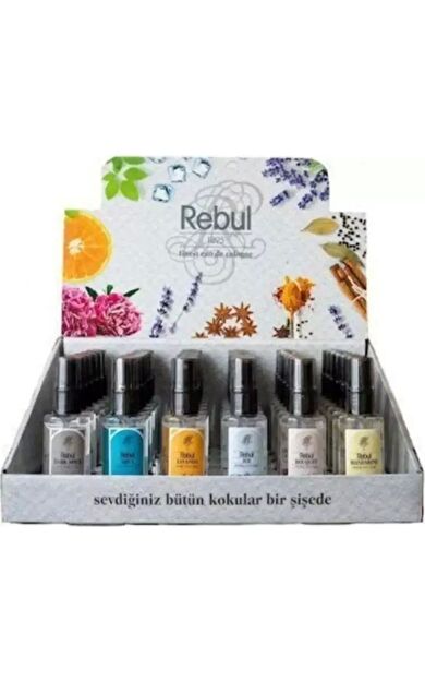 Rebul Edc Pet Şişeli Spray Kolonya Set 6x50 ml
