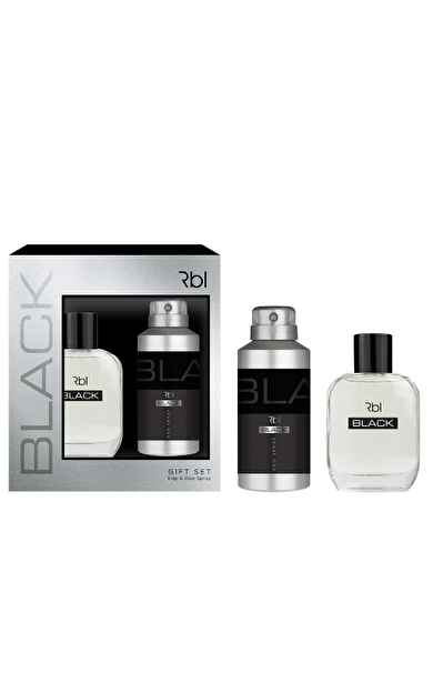 RBL BLACK EDT + DEODORANT 50 +150ML ERKEK