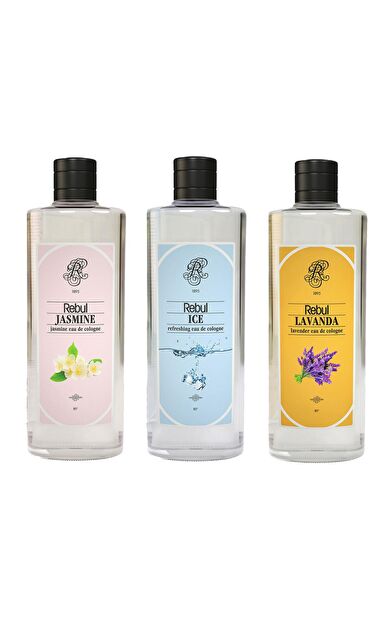 Rebul Ice Edc 250 ML + Jasmıne 250 ML + Lavanta 250 ML