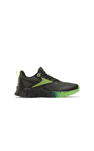 Reebok 4W Zig N' Glow Elastic Lace Çocuk Koşu Ayakkabısı 100201764 Siyah