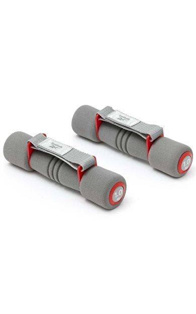 Reebok Softgrip Dumbbells 1.0Kg Red Grey Çift RAWT-11061RD