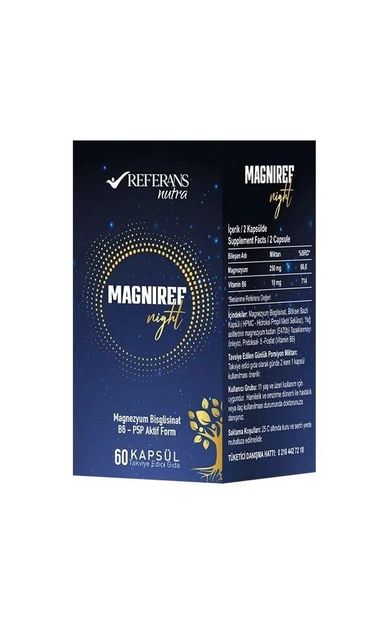 Referans Magniref Night 60 Kapsül