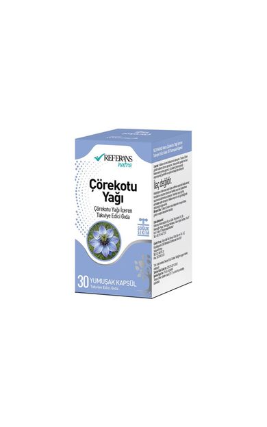 Referans Nutra Black Cumin Seed Oil 30 Soft Capsule