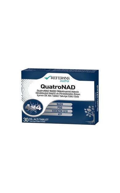 Referans QuatroNAD 30 Dilaltı Tablet
