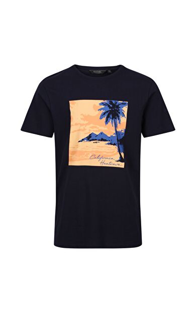 Regatta Cline VII Erkek T-Shirt-LACİVERT