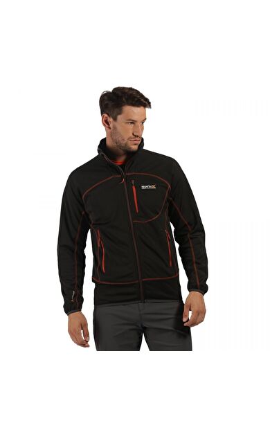 Regatta Diego II Erkek Softshell Ceket-SİYAH