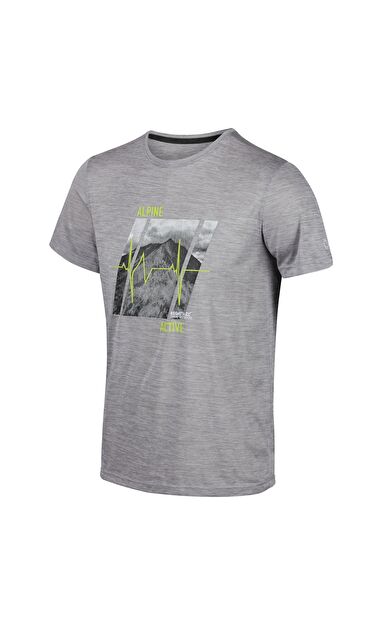Regatta Fingal V Erkek T-Shirt-GRİ