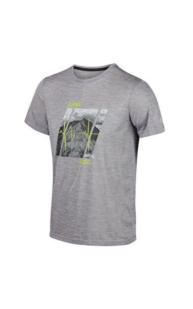 Regatta Fingal V Erkek T-Shirt-GRİ 105503_68M