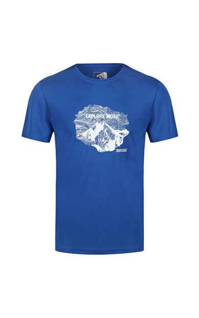 Regatta Fingal V Erkek T-Shirt-MAVİ