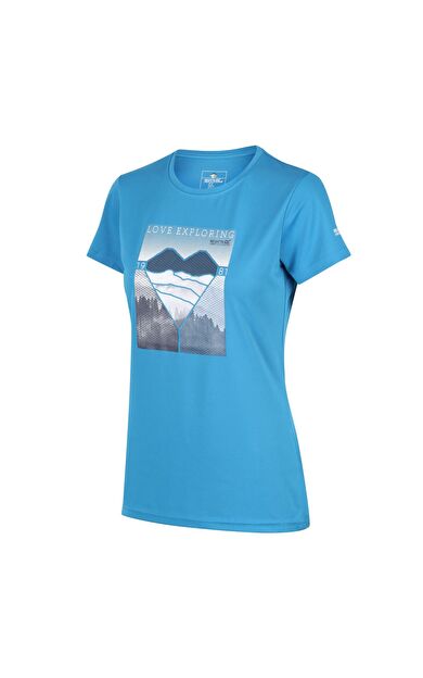 Regatta Fingal V Kadın T-Shirt-MAVİ