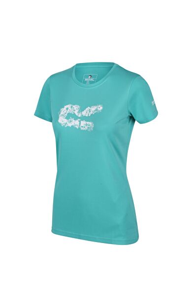Regatta Fingal V Kadın T-Shirt-TURKUAZ
