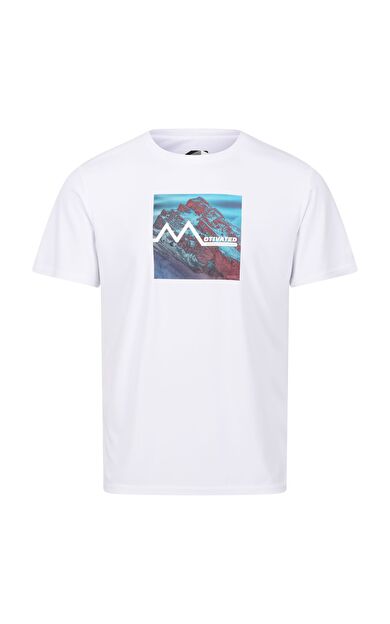 Regatta Fingal VII Erkek T-Shirt-BEYAZ