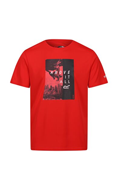 Regatta Fingal VII Erkek T-Shirt-KIRMIZI